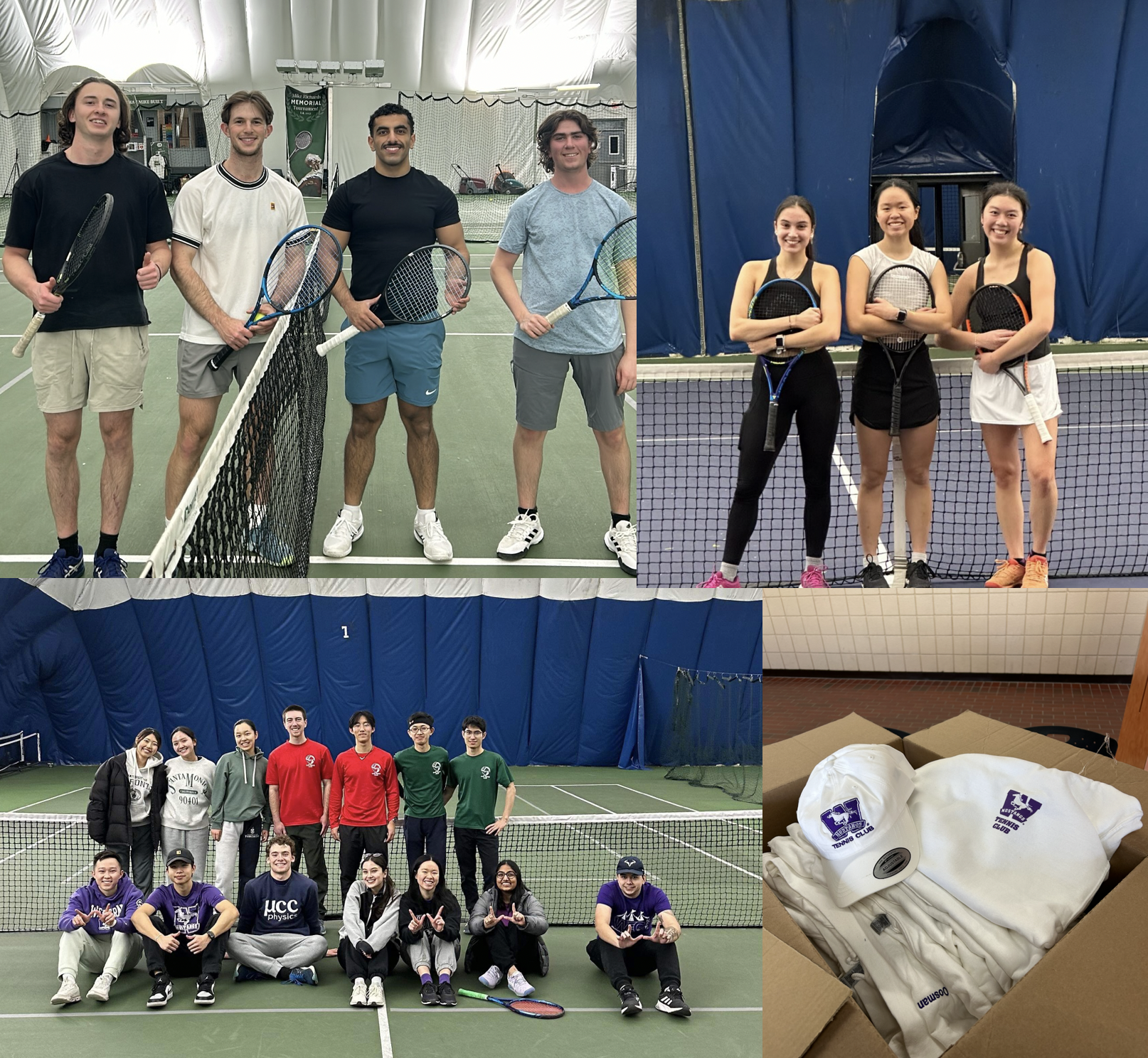 Tennis club members
