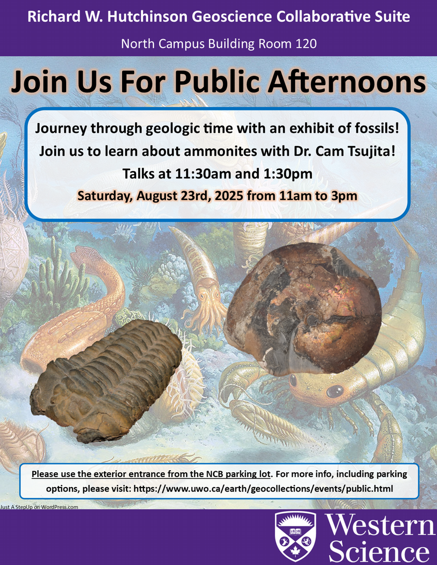 Poster for August 2025 public afternoon