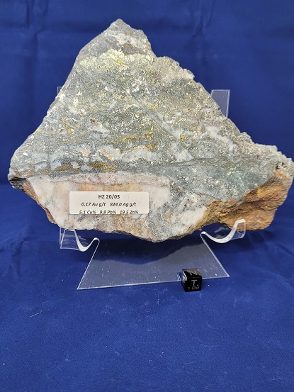 Suffel Sample 30392 from San Sebastian, Durango, Mexico.