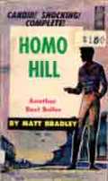 Homo Hill book cover. Homo Hill book cover.