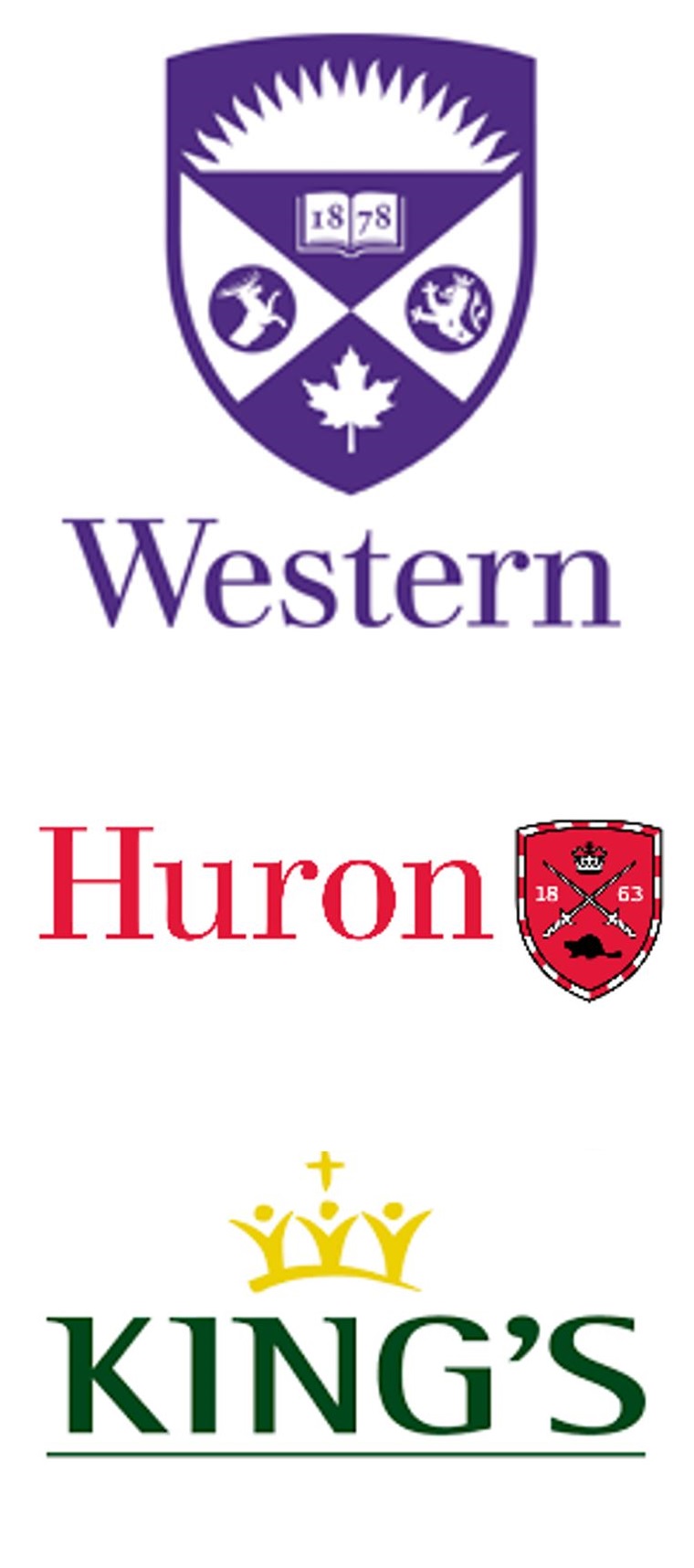 Logo of Western, King's and Huron